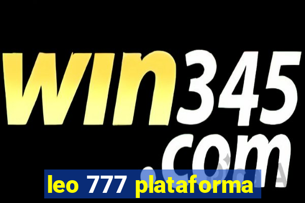 leo 777 plataforma